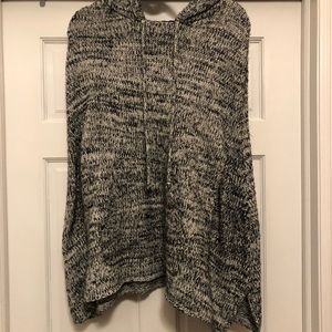 Express sweater poncho